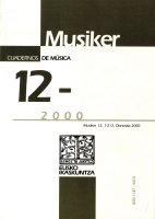Musiker, 2000, nº 12, pp.35-40